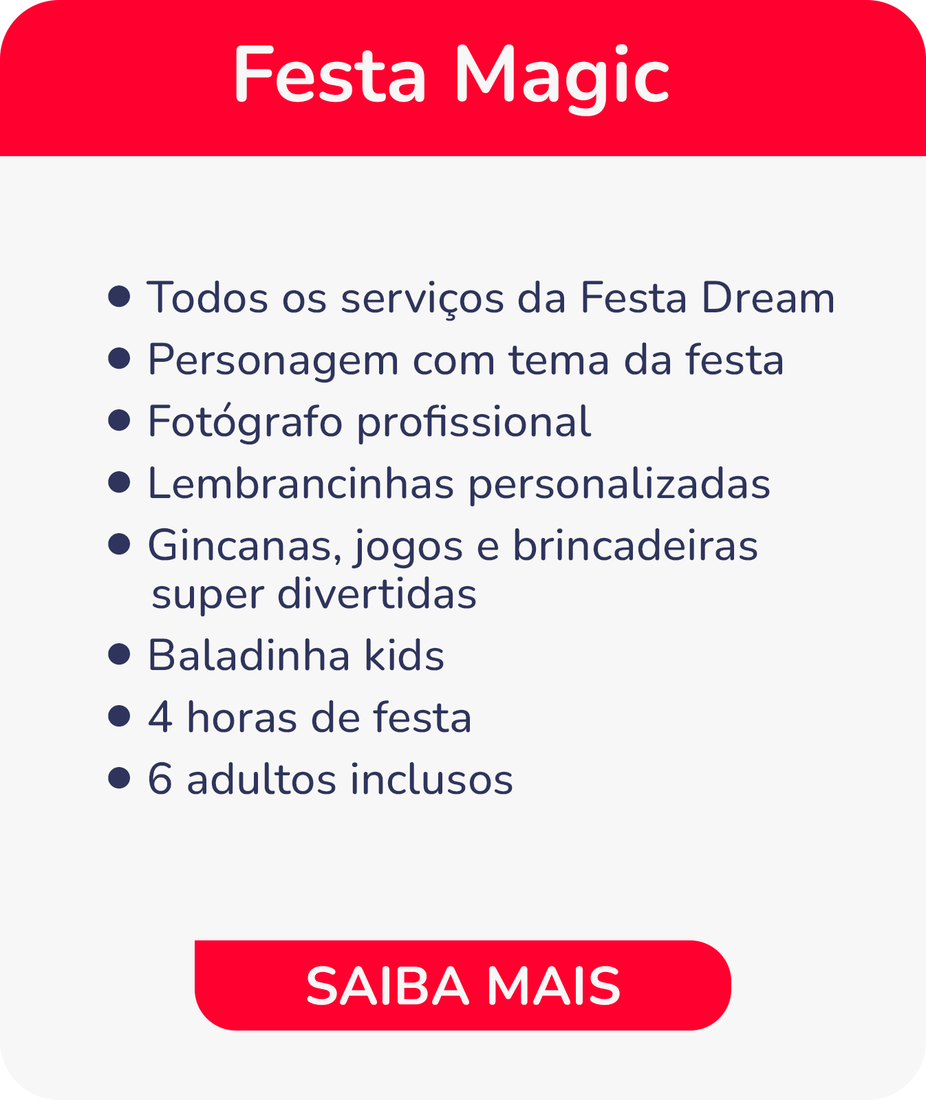 Festa Magic Passatempo Brinquedoteca Ribeirão Preto